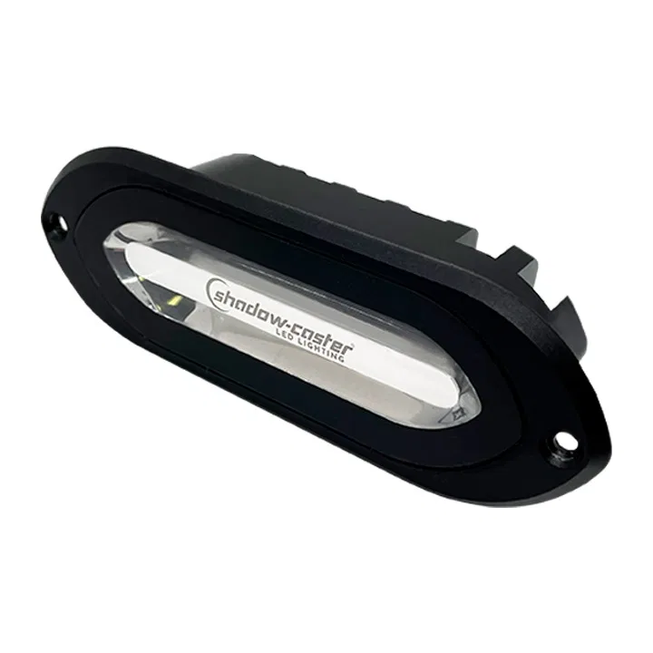 SCM-SLF-CC-BK – SHADOW-CASTE Boat Deck Light, Interior Flush Mount 24 Watt 10 To 30 Volts 2200 Lumens Output RGB LED ...